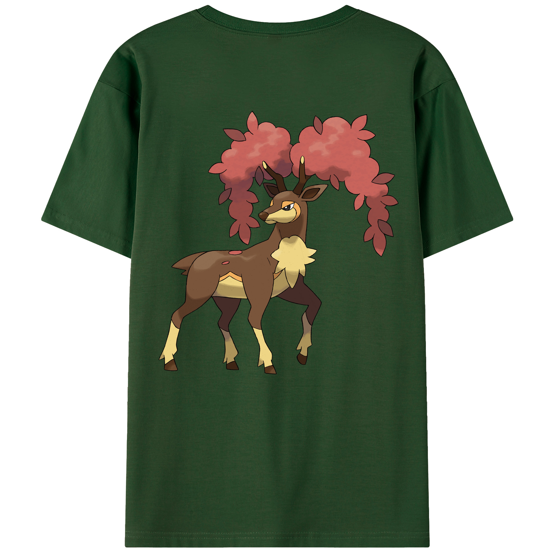 （画像用） ポケットモンスター Pokémon 綿100％半袖Tシャツ（背面プリント）